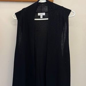 calvin klein cardigan long sleeveless